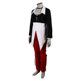 Cosplay Costume Iori Yagami The King of Fighters Jeu Cosplay Tenue Noire et Rouge Homme
