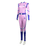 Cosplay Costume Isabella Encanto Film Cosplay Combinaison Rose Femme