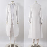 Cosplay Costume Ivan Alien Stage(2026) TV Cosplay Tenue Blanche Homme