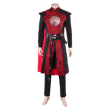 Cosplay Costume Jacaerys House of the Dragon 3(2026) TV Cosplay Tenue Rouge Homme