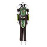 Cosplay Costume Jade Mortal Kombat 2 Film Cosplay Tenue Verte et Noire Homme