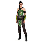 Cosplay Costume Jade Mortal Kombat 2(2026) Film Cosplay Combinaison Verte Femme