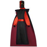 Cosplay Costume Jafar Aladdin Film Cosplay Combinaison Rouge et Noire Enfant