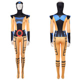 Cosplay Costume Jean Grey X-Men '97 Saison 2(2026) TV Cosplay Combinaison Jaune et Noire Femme