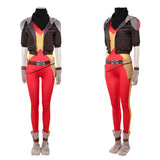 Cosplay Costume Jean Grey X-Men '97 Saison 2(2026) TV Cosplay Combinaison Rouge+Veste Femme