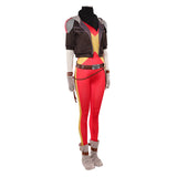 Cosplay Costume Jean Grey X-Men '97 Saison 2(2026) TV Cosplay Combinaison Rouge+Veste Femme