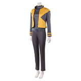 Cosplay Costume Jean Grey X-Men '97 Saison 2(2026) TV Cosplay Tenue Grise et Jaune Femme
