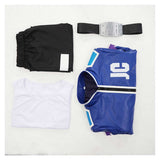 Cosplay Costume Johnny Cage Mortal Kombat 2(2026) Film Cosplay Tenue Bleue Homme