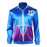 Cosplay Costume Johnny Cage Mortal Kombat 2(2026) Film Cosplay Veste Bleue Homme