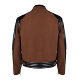 Cosplay Costume Johnny Cage Mortal Kombat 2(2026) Film Cosplay Veste Marron Homme
