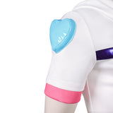 Cosplay Costume Johnny Joestar JoJo‘s Bizarre Adventure 7(2026) Anime Cosplay Tenue Blanche et Violette Homme