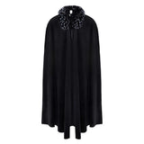 Cosplay Costume Jon Snow Game of Thrones TV Cosplay Cape Noire Homme