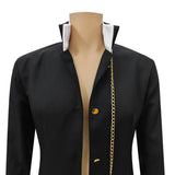 Cosplay Costume Jotaro Kujo JJBA 7(2026) Anime Cosplay Manteau Noir Homme