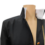 Cosplay Costume Jotaro Kujo JJBA 7(2026) Anime Cosplay Manteau Noir Homme