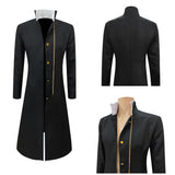 Cosplay Costume Jotaro Kujo JJBA 7(2026) Anime Cosplay Manteau Noir Homme