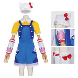 Cosplay Costume Juno Overwatch Jeu Cosplay Tenue Jaune Femme