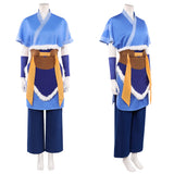 Cosplay Costume Katara Avatar Aang: The Last Airbender(2026) Film Cosplay Tenue Bleue Femme