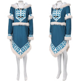 Cosplay Costume Katara Avatar: The Last Airbender 2(2026) TV Cosplay Veste Bleue Femme