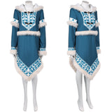 Cosplay Costume Katara Avatar: The Last Airbender 2(2026) TV Cosplay Veste Bleue Femme