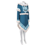 Cosplay Costume Katara Avatar: The Last Airbender 2(2026) TV Cosplay Veste Bleue Femme