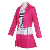 Cosplay Costume Kevin Copeland White Chicks(2004) Film Cosplay Tenue Rose Femme