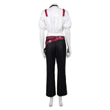 Cosplay Costume Kirara Hoshi Jujutsu Kaisen Saison 3(2026) Anime Cosplay Haut Blanc et Pantalon Noir Femme