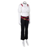 Cosplay Costume Kirara Hoshi Jujutsu Kaisen Saison 3(2026) Anime Cosplay Haut Blanc et Pantalon Noir Femme