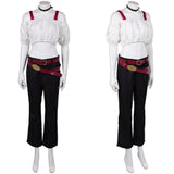 Cosplay Costume Kirara Hoshi Jujutsu Kaisen Saison 3(2026) Anime Cosplay Haut Blanc et Pantalon Noir Femme