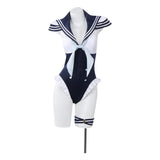 Cosplay Costume Kitagawa Marin Sexy Cosplay Doll Anime Cosplay Maillot de Bain Bleu et Blanc Femme