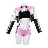 Cosplay Costume Kitagawa Marin Sexy Cosplay Doll Anime Cosplay Tenue de Course Rose et Noire Femme