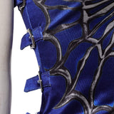 Cosplay Costume Kitana Mortal Kombat 2(2026) Film Cosplay Tenue Bleue et Noire Femme