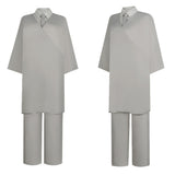 Cosplay Costume Klara Klara and the Sun(2026) Film Cosplay Tenue Grise Femme