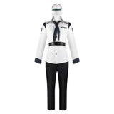 Cosplay Costume Koby One Piece Live Action 2(2026) TV Cosplay Tenue Blanche et Noire Homme