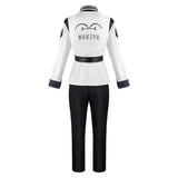 Cosplay Costume Koby One Piece Live Action 2(2026) TV Cosplay Tenue Blanche et Noire Homme