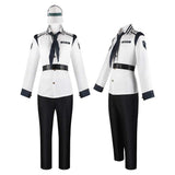 Cosplay Costume Koby One Piece Live Action 2(2026) TV Cosplay Tenue Blanche et Noire Homme