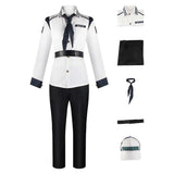 Cosplay Costume Koby One Piece Live Action 2(2026) TV Cosplay Tenue Blanche et Noire Homme