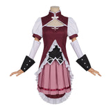 Cosplay Costume Kyoko Sakura Puella Magi Madoka Magica(2026) Anime Cosplay Tenue Rouge et Rose Femme