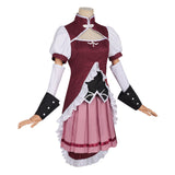 Cosplay Costume Kyoko Sakura Puella Magi Madoka Magica(2026) Anime Cosplay Tenue Rouge et Rose Femme