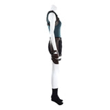 Cosplay Costume Lara Croft Tomb Raider Live Action(2026) TV Cosplay Tenue Noire et Bleue Femme
