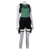 Cosplay Costume Lara Croft Tomb Raider: Legacy of Atlantis(2026) Jeu Cosplay Tenue Verte Femme