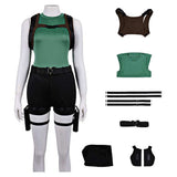 Cosplay Costume Lara Croft Tomb Raider: Legacy of Atlantis(2026) Jeu Cosplay Tenue Verte Femme
