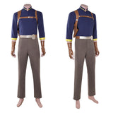 Cosplay Costume Lawson Maul: Seigneur de l'Ombre(2026) TV Cosplay Tenue Bleue et Grise Homme