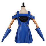 Cosplay Costume Lisa JJBA 7(2026) Anime Cosplay Robe Bleue Femme