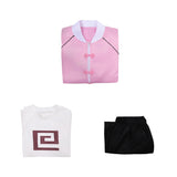 Cosplay Costume Lu Shaotang Sakamoto Days(2026) Film Cosplay Tenue Rose et Noire Femme