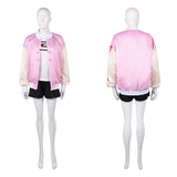 Cosplay Costume Lu Shaotang Sakamoto Days(2026) Film Cosplay Tenue Rose et Noire Femme