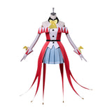 Cosplay Costume Luce Lou The Exiled Heavy Knight Knows How to Game the System(2026) Anime Cosplay Tenue Blanche et Rouge Femme