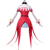 Cosplay Costume Luce Lou The Exiled Heavy Knight Knows How to Game the System(2026) Anime Cosplay Tenue Blanche et Rouge Femme