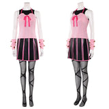 Cosplay Costume Lucy Steel JoJo‘s Bizarre Adventure 7(2026) Anime Cosplay Tenue Rose et Noire Femme