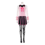 Cosplay Costume Lucy Steel JoJo‘s Bizarre Adventure 7(2026) Anime Cosplay Tenue Rose et Noire Femme