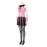 Cosplay Costume Lucy Steel JoJo‘s Bizarre Adventure 7(2026) Anime Cosplay Tenue Rose et Noire Femme